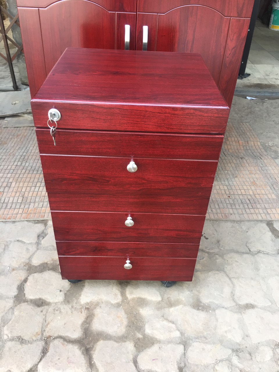 Hộc Di Động 3 Ngăn Kéo