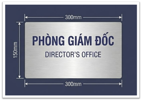 BIỂN TÊN PHÒNG